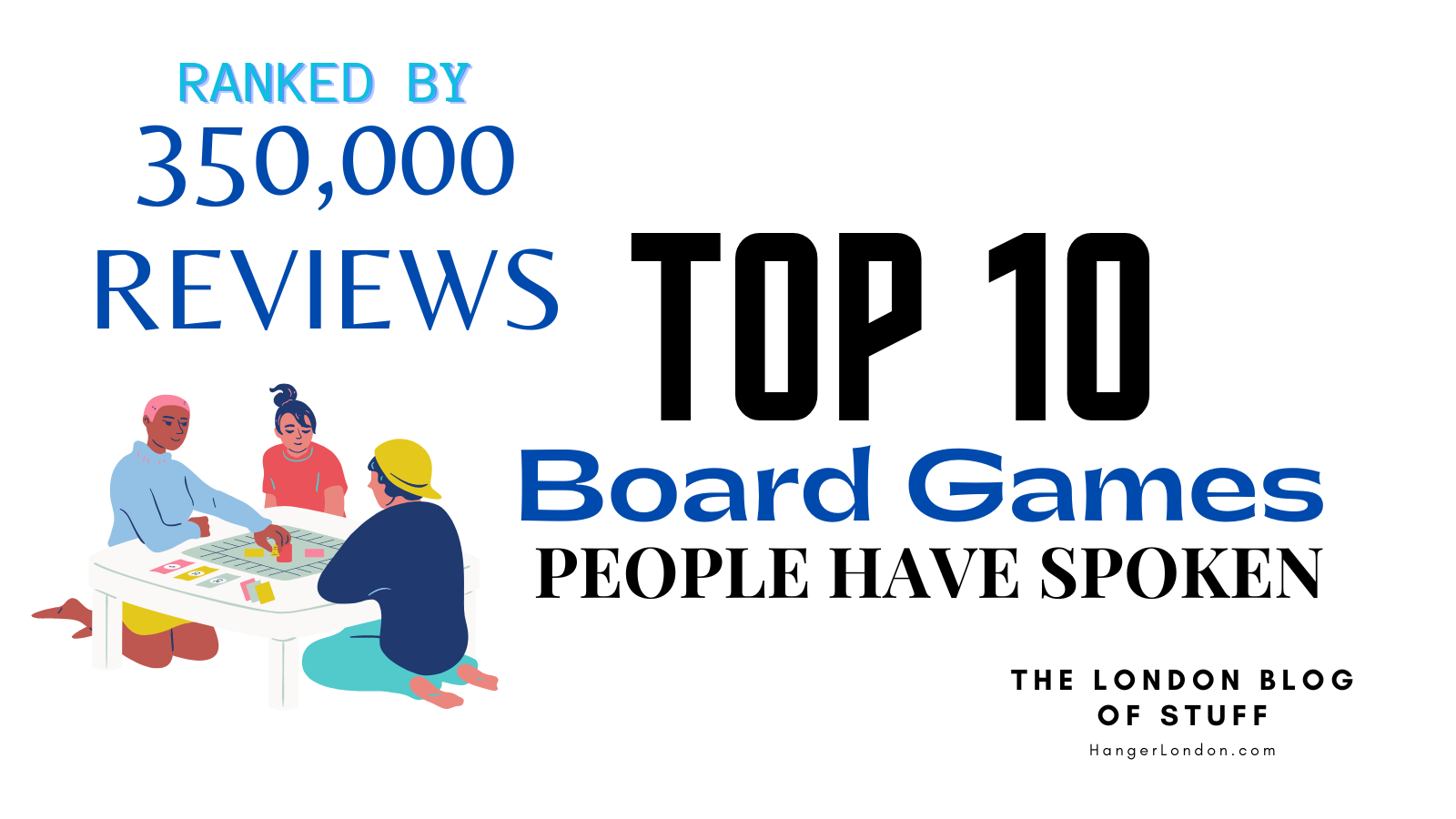 The People Have Spoken The Top 10 Board Games Ranked by 350K Reviews!